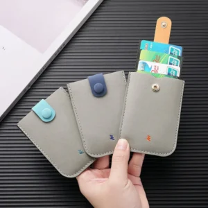 laminated-concealed-card-wallet-4-card-pockets-pu-leather-id-card-holder-mini-wallets