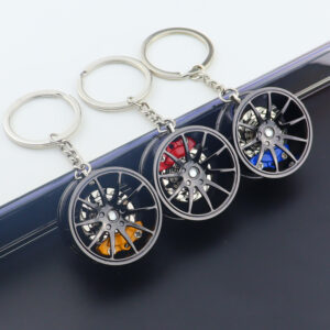 3d-wheel-hub-keychain-alloy-rim-brake-disc-automotive-style-keyring