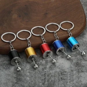 6-speed-gear-shift-keychain-metal-manual-gearbox-stick-automotive-style-keyring